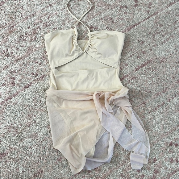 SHEIN Other - NEW ribbed cut-out one-piece swimsuit